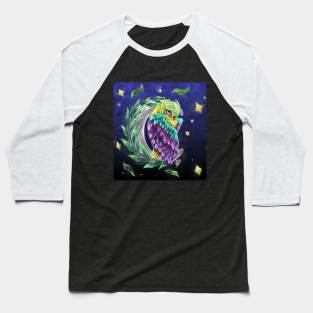 Night world full of color Baseball T-Shirt